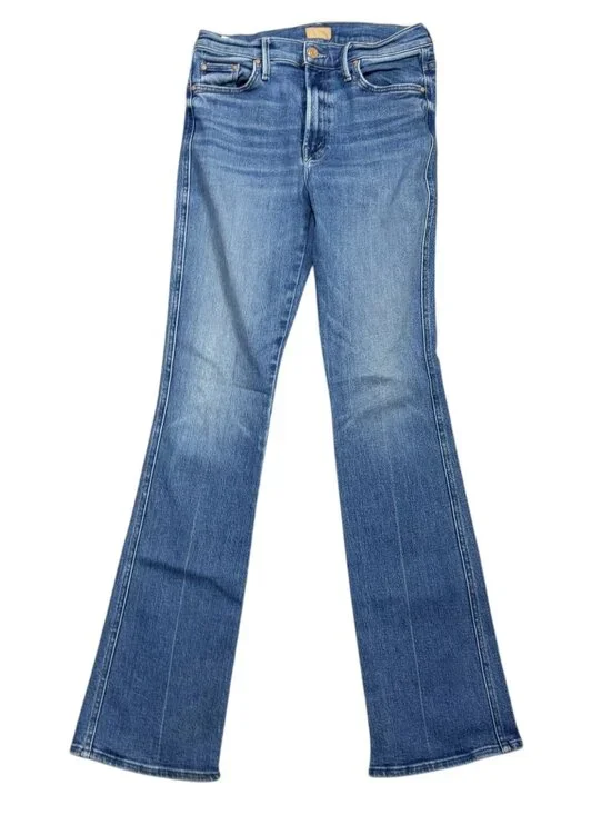 MOTHER The Double Insider Heel Jeans Opposites Attract Bootcut Flare Size 28 - Picture 2 of 7